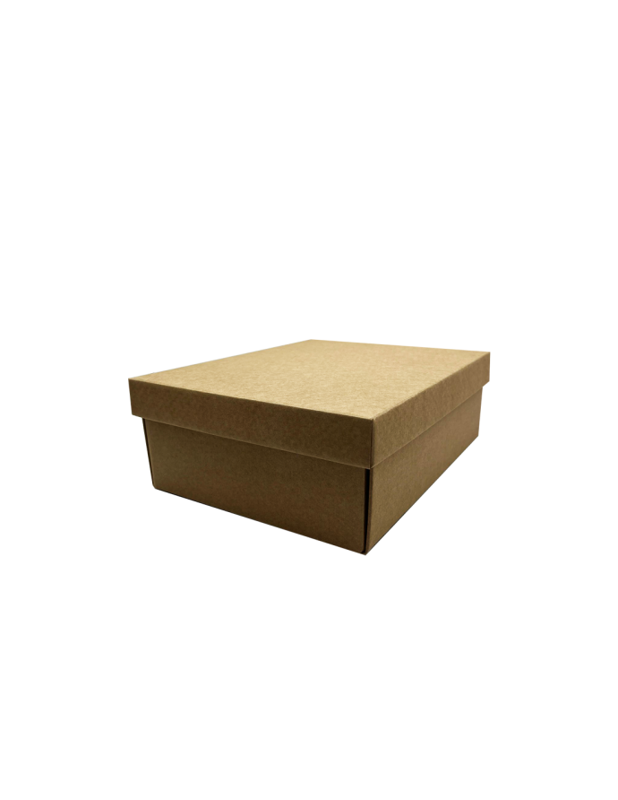 Caja de cartón con tapa 25x25x20 cm