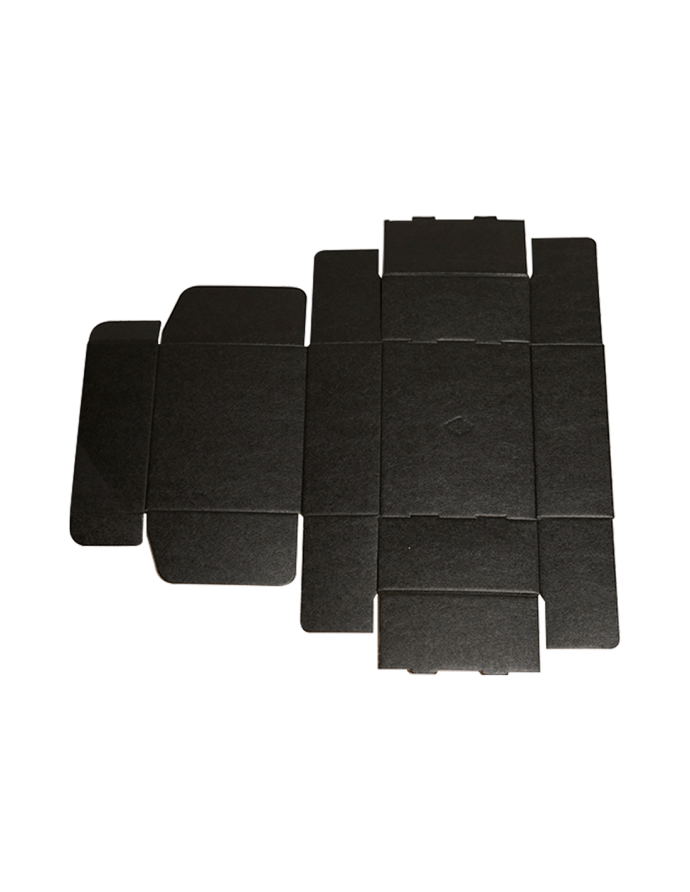 Caja ecommerce premium negra 30,5x24x8 cm 10 uds