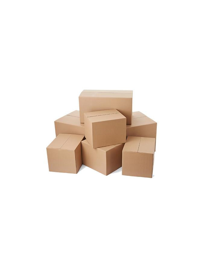 Caja cartón embalaje 1 canal 40x40x40 cm
