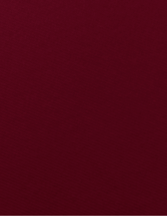 Mantel de color burdeos 120x490 cm