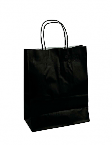 Bolsa asa retorcida 24x12x31 cm. Varios colores. 25 uds