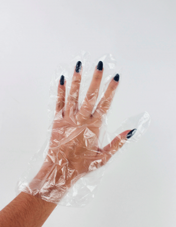 Guantes de polietileno talla única 100 uds 2