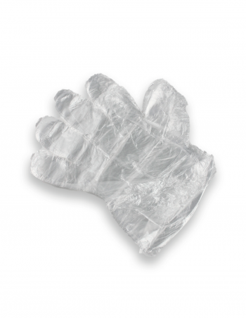 Guantes de polietileno talla única 100 uds