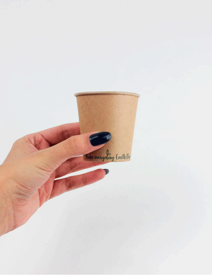 Vaso de cartón 120 ml. Varios colores. 50 uds