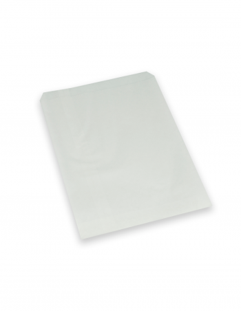 Bolsa plana con solapa de celulosa. 21x28cm. 35gr. 100 uds
