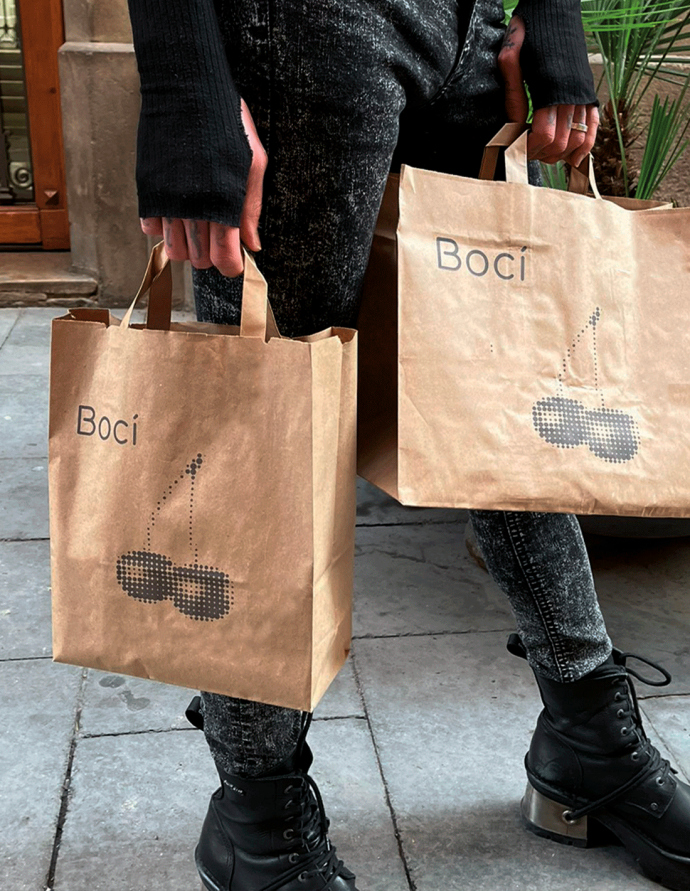 Bolsa asa plana 22x10x28 cm 25 uds