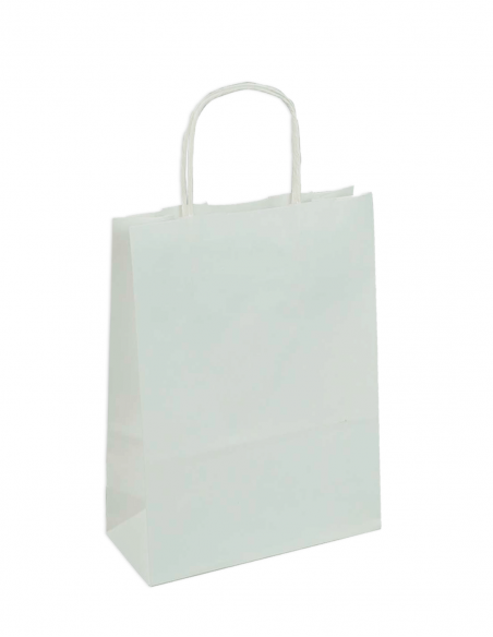 Bolsa asa retorcida 24x12x31 cm. Varios colores. 25 uds