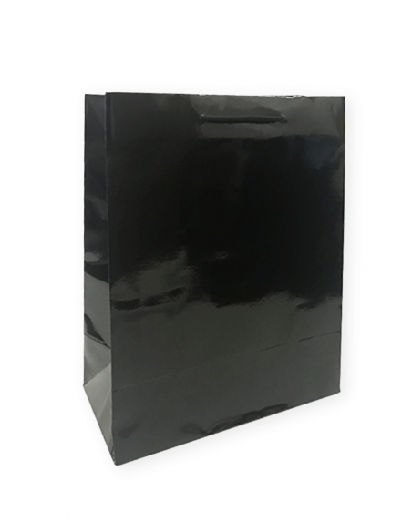 Bolsa asa cordón de diferentes colores. 28+12x36 cm. 20 uds