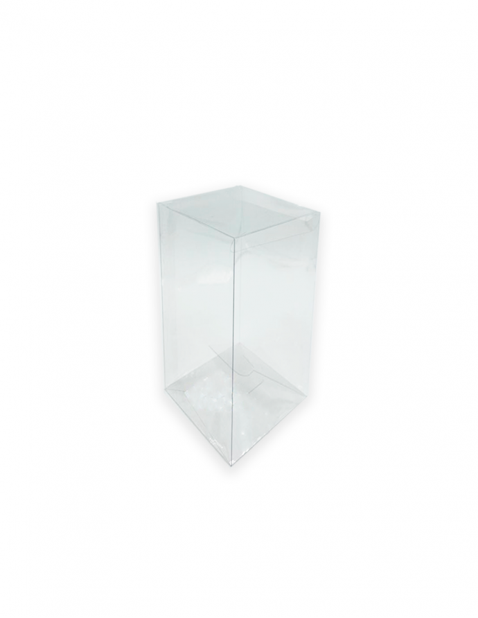 Caja transparente 10x10x22 cm 10 uds