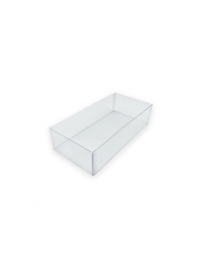 Caja PVC transparente 10x20x5 cm 