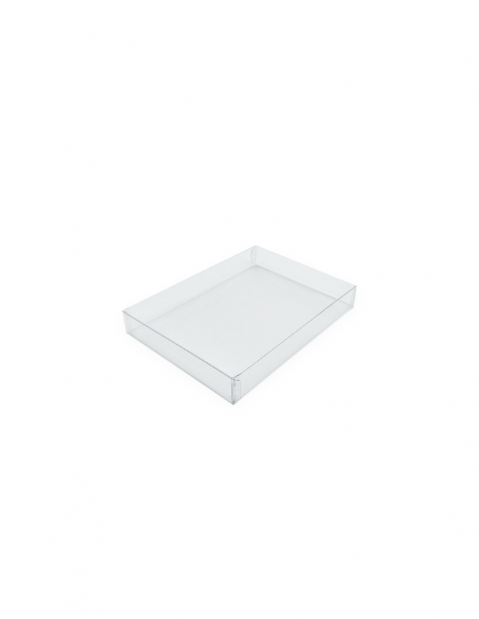 Caja PVC transparente 13x18x2,5 cm 
