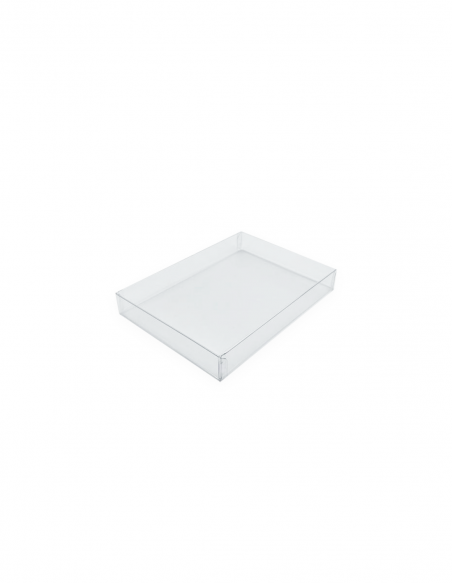 Caja PVC transparente 13x18x2,5 cm 