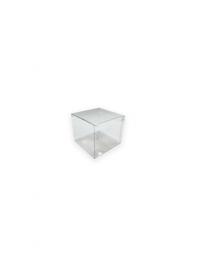 Caja transparente 10x10x10 cm 10 uds