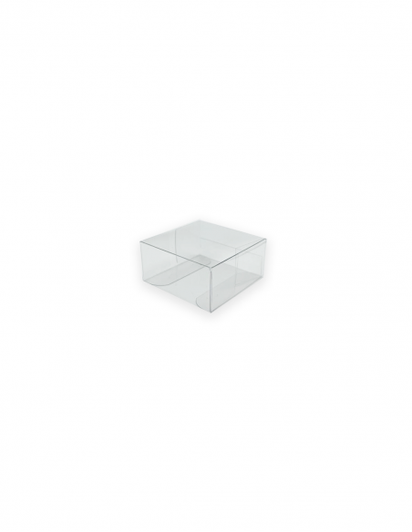 Caja transparente 6x6x3 cm 10 uds