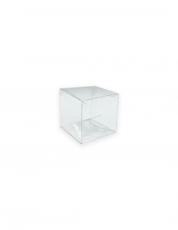 Caja transparente 8x8x8 cm 10 uds