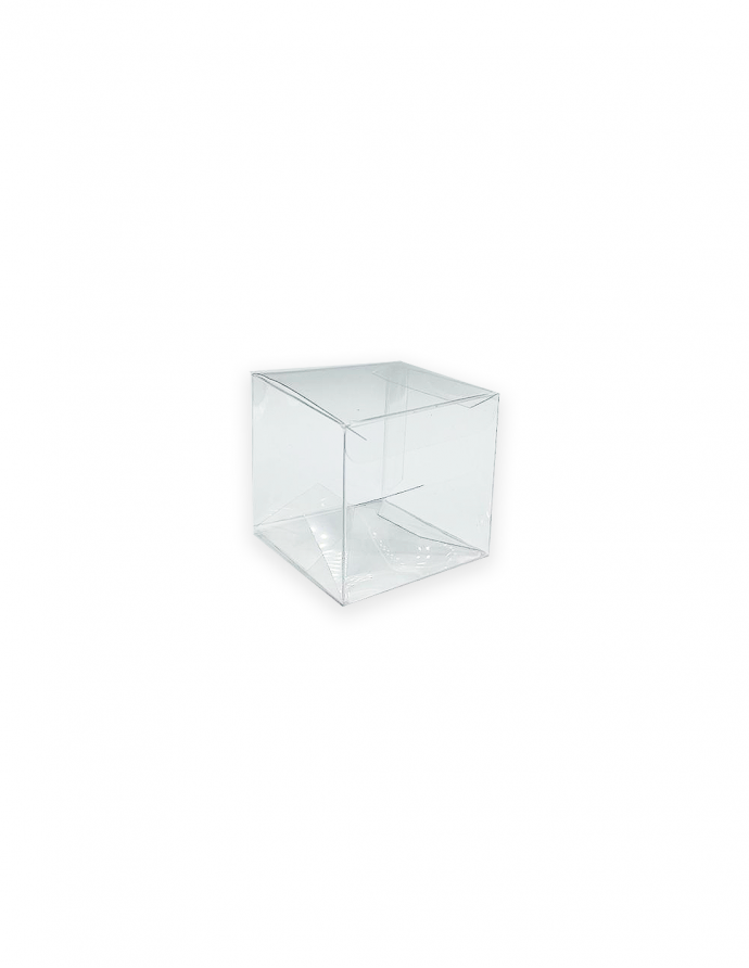 Caja transparente 8x8x8 cm 10 uds