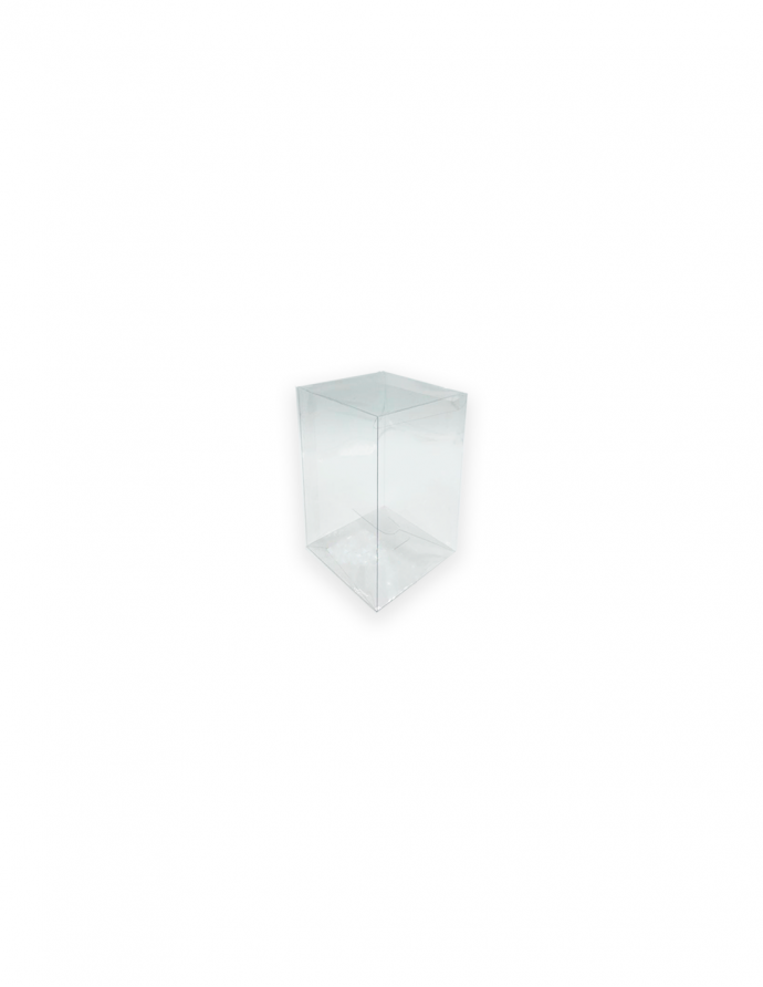 Caja transparente 5x5x8 cm 10 uds