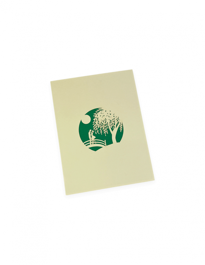 Postal "El pont del salze" 15x20 cm