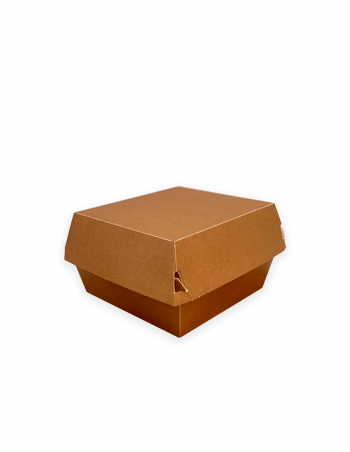Caja para hamburguesa 11,5x11,5x7,5 cm 150 uds