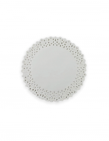 Blonda opalina blanca 35 cm 100 uds