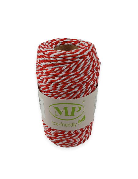 Cordel bicolor 2mm x 100mt. Varios colores