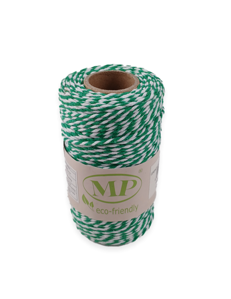 Cordel bicolor 2mm x 100mt. Varios colores