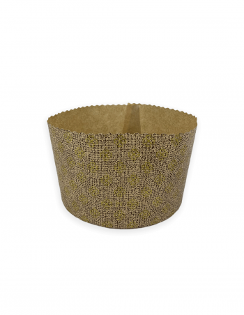 Molde de horno para panettone 17x11 cm 5 uds