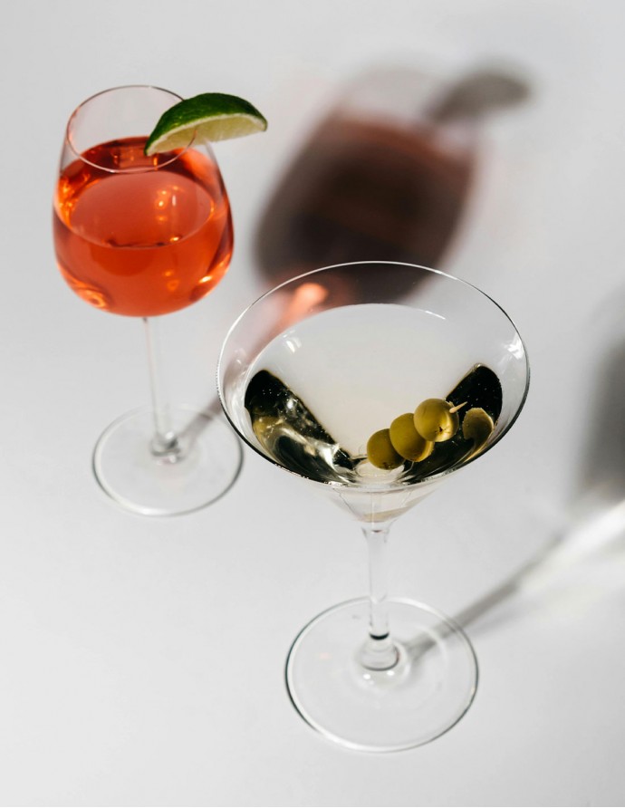 Copa de martini de tritán transparente 30 cl