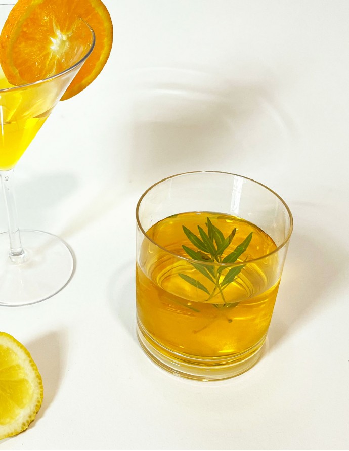 Vaso whisky de tritán transparente 35 ml