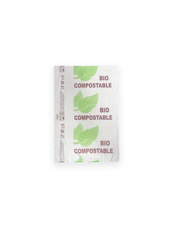 Bolsa mercado compostable 30x40 cm...