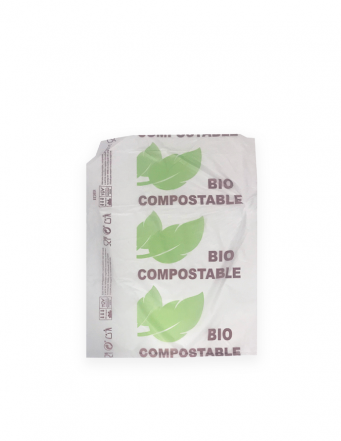 Bolsa mercado compostable 20x30 cm...