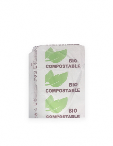 Bolsa mercado compostable 20x30 cm 300 uds