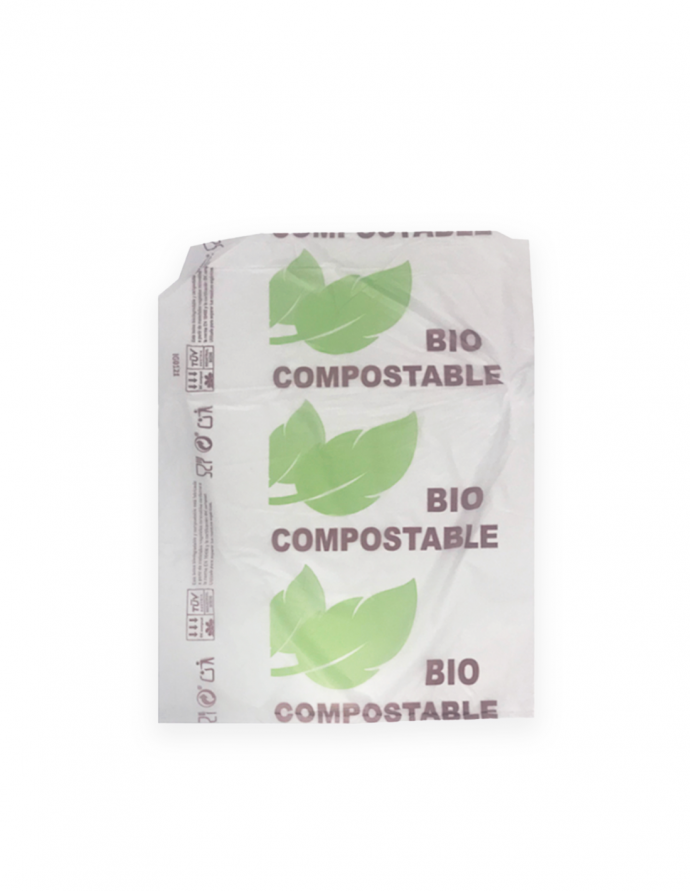 Bolsa mercado compostable 25x35 cm...