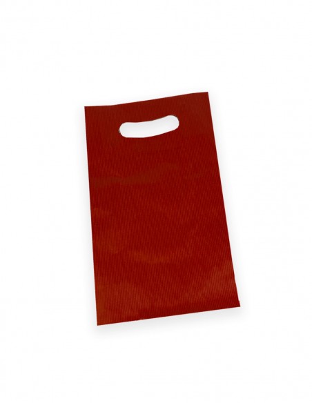 Bolsa asa troquelada 24x10x40 cm. Varios colores. 50 uds