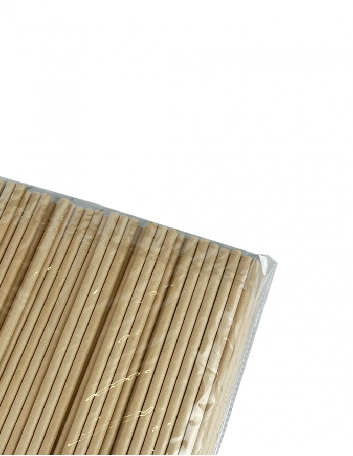 Caña de papel 22x0,8 cm 250 uds