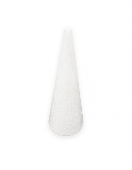 Cono de 10x25 cm de porexpan