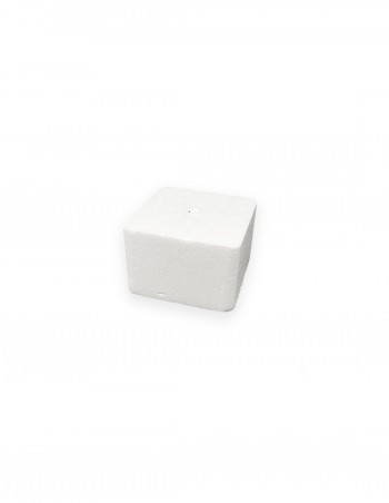 Caja de 5x5 cm de porexpan