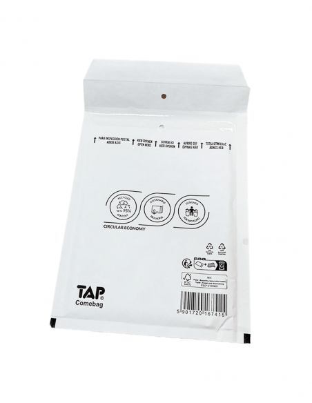 Sobre burbuja blanco 35x47 cm 50 uds