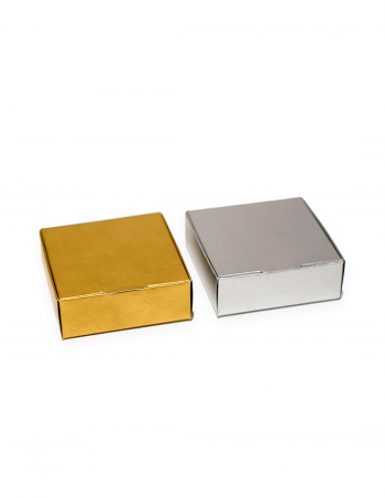 Caja artesanal 8,5x8,5x3 cm. Varios colores. 20 uds 2