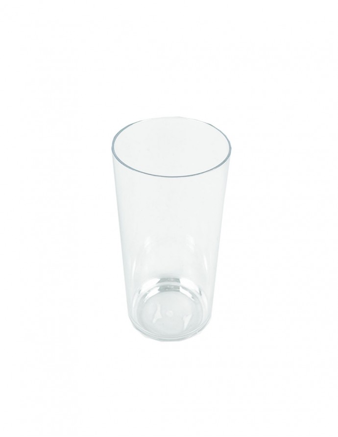Vaso de tubo de tritán transparente...