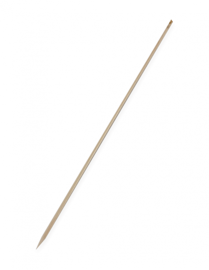 Pincho de madera de 25 cm 100 uds