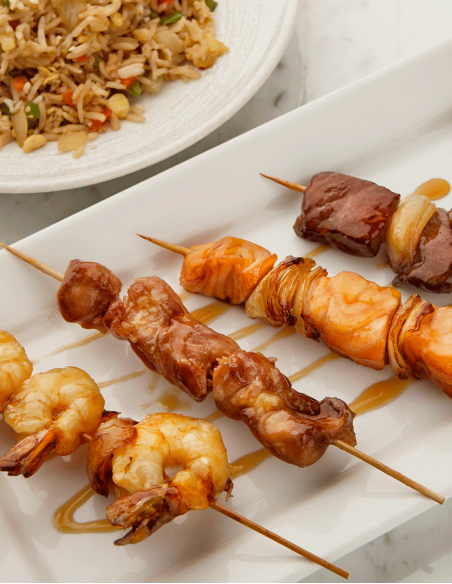 Pincho de madera de 25 cm 100 uds