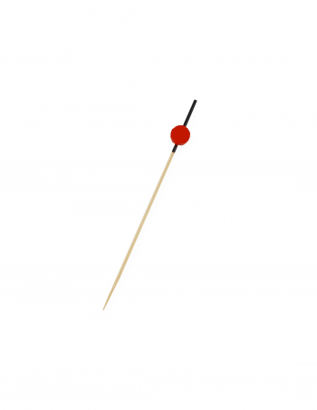 Pincho de bambú con fruta de 12 cm 100 uds