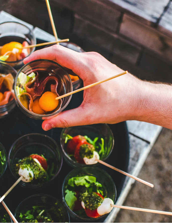 Pincho de madera de 15 cm 100 uds