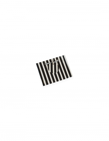 Bolsa asa cordón rayas 14,3x6,3x11,1 cm 12 uds