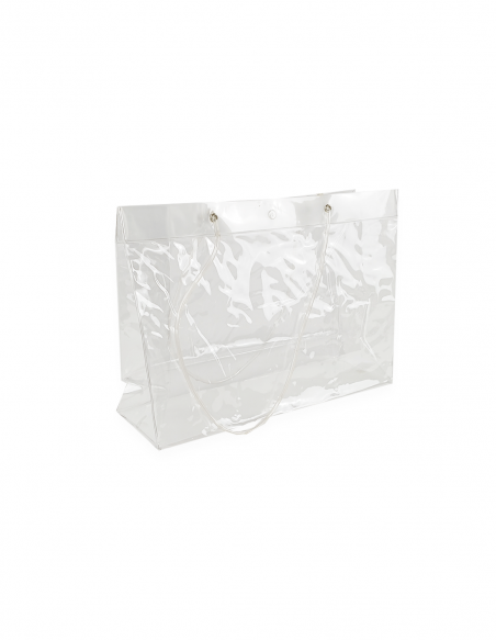 Bolsa transparnte de PVC 32x10x25 cm