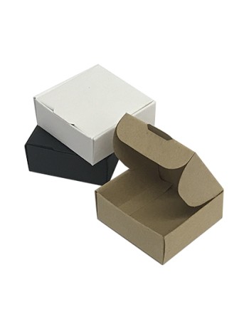 Caja artesanal 19x19x3 cm. Varios colores. 20 uds 2