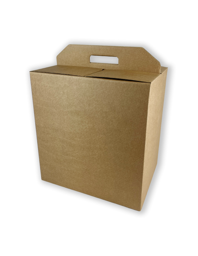 Caja lote kraft 33x25x35 cm
