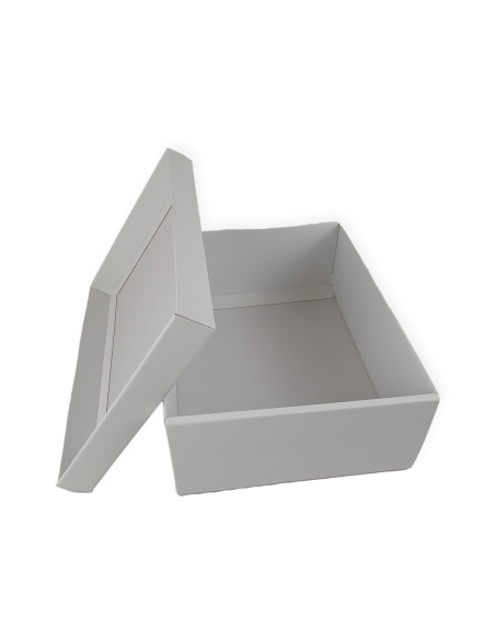 Caja Fibra Blanca 30x23x11 cm