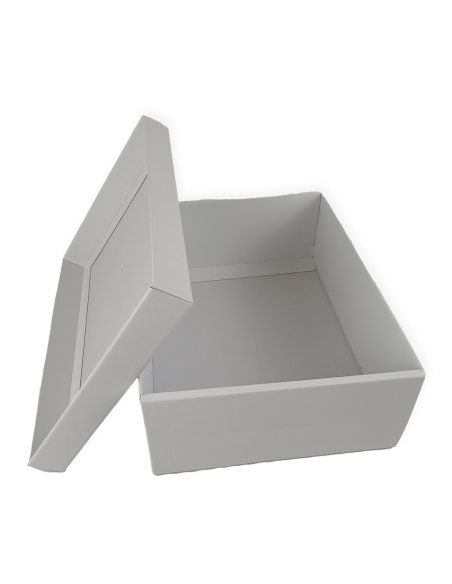 Caja Fibra Blanca 38x26x13 cm